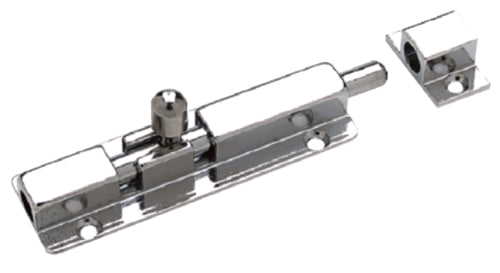 Seachoice 35761 Heavy Duty Chrome Plated Barrel Bolt