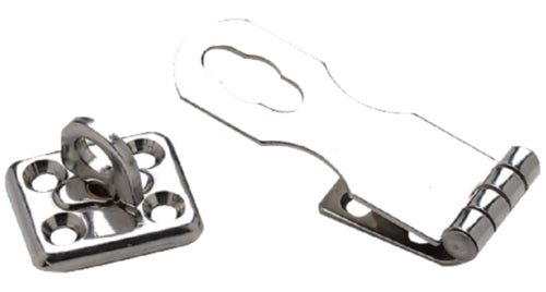 Seachoice 37111 Stainless Steel Swivel Eye Safety Hasp 1" x 2-3/4"