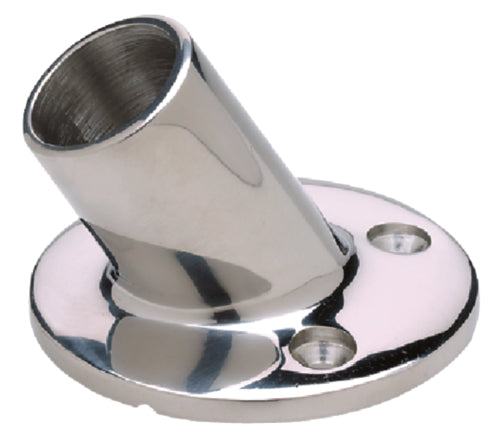 Seachoice 37791 Round Base Rail Fitting For 7/8" OD Tubing