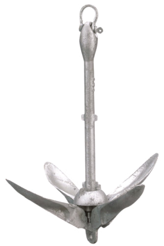 Seachoice 50-41000 41000 Galvanized Folding Grapnel Anchor, 3-1/2 lbs.