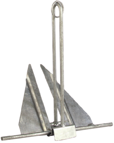 Seachoice 41610 Hot Dipped Galvanized Utility Anchor, Size 7E