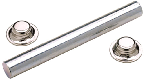 Seachoice 55721 Zinc Plated Steel Roller Shaft Includes 2 Pal Nuts