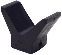 Seachoice 56261 Black Rubber Molded "Y" Bow Stop