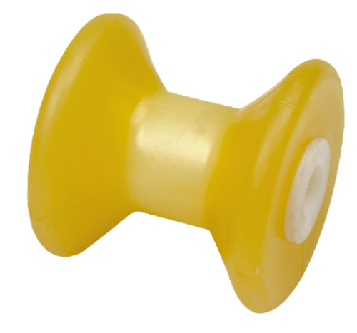 Seachoice 56580 Non-Marking TP Yellow Rubber V-Bow Stop With 1/2" ID