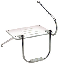 Seachoice 71501 Poly Swim Platform With Stainless Steel Rails
