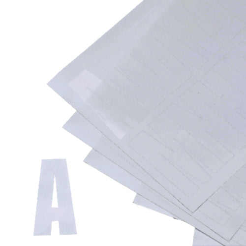 Seachoice 77121 3-1/4" 148 Piece Letter & Number Kit - White