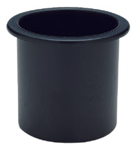 Seachoice 79481 Drink Holder Black - Black&#44; Small Recessed
