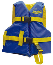 Seachoice 86140 Deluxe General Purpose Life Vest - Blue/Yellow&#44; Child