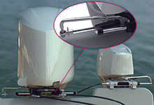 Seastar HO6144 SeaStar Kicker Motor Cable for Manual Steering Auxiliary Engine