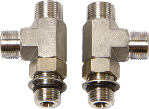 Seastar HF6006 SeaStar HF6006 Stainless Steel Vertical Tee Fitting for SeaStar Steering Cylinders & Helm Pumps <SPACER TYPE=HORIZONTAL SIZE=1> 2 per Kit
