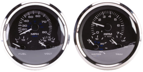 Seastar 20000P Sierra 20000P Premier SS Series Multi-Function Gauge Kit, Mercury/Yamaha