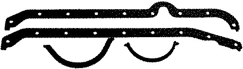 Sierra 18-0411 Gasket Set Oil Pan 27-90458A1