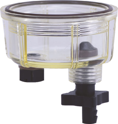 Sierra 18-99202 99202 Replacement Bowl, Racor Style, Clear Bowl