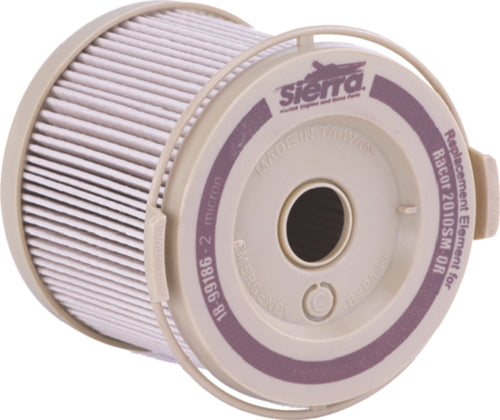 Sierra 18-99182 99182 Repalcement Racor Turbine Fuel Water Separator Filter, 10 Micron