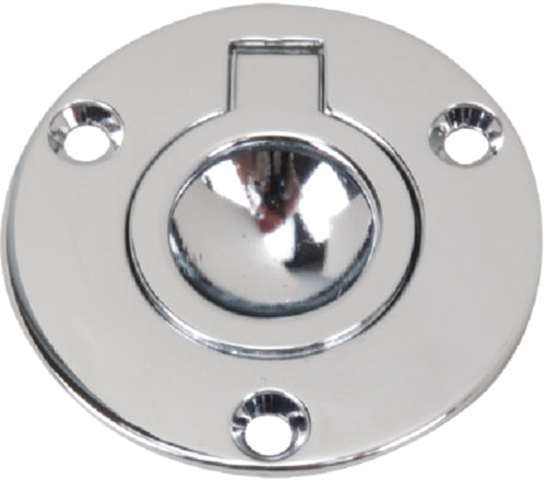 Perko 1232DP1CHR Flush Round Ring Pull 1-5/8