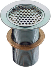 Perko 0361005CHR Flush Mount Drain For Pipe&#44; Chrome/Bronze
