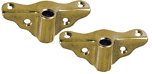 Perko 0833DP0PLB Rowlock Socket Bronze Edge Mount&#44; Pr.