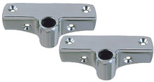 Perko 1186DP0CHR Side Mount Rowlock Sockets&#44; Pr.