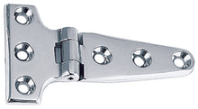 Perko 0197DP1CHR 4 Chrome Plated Bronze T Hinges Pr
