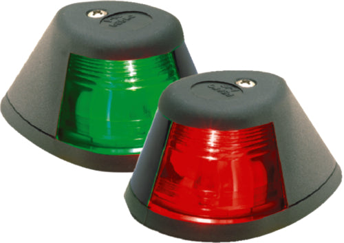 Perko 0253B00DP1 Horz Mt Side Lights - Black