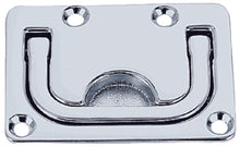 Perko 0776DP2CHR Flush Lifting Handle&#44; Chrome/Bronze&#44; Lg.