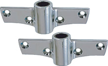 Perko 1187DP0CHR Side Mount Rowlock Sockets&#44; Pr.