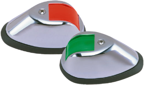 Perko® 0254W00DP1 - White Polymer Vertical Mount Starboard & Port Side Light Sets Mpn 0254w00dp1