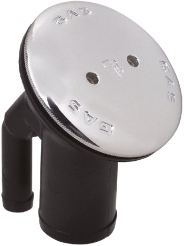 Perko 0540G00CHR Combination Gas Fill & Tank Vent w/Angled Neck