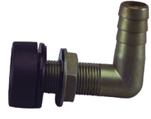 Perko 0571DP4BLK Tank Vent w/Swivel Elbow&#44; Black