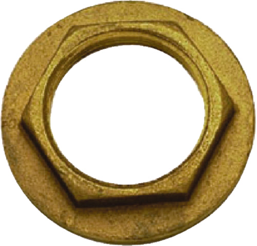 Perko 0075006DPP Flanged Lock Nut, 1"