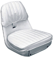 Moeller ST2070-HD Economy Seat&#44; Cushion Set and Mounting Plate - White