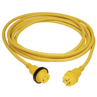 Marinco 30A 25ft Shore Power Cordset 125V Yellow