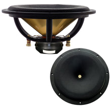 DC GOLD AUDIO N9.5C 9.5" Classic Series Speaker - 4 OHM - (Pair) Black