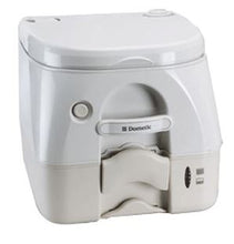 Dometic 974 Portable Toilet w/Mounting Brackets -2.6 Gallon - Grey