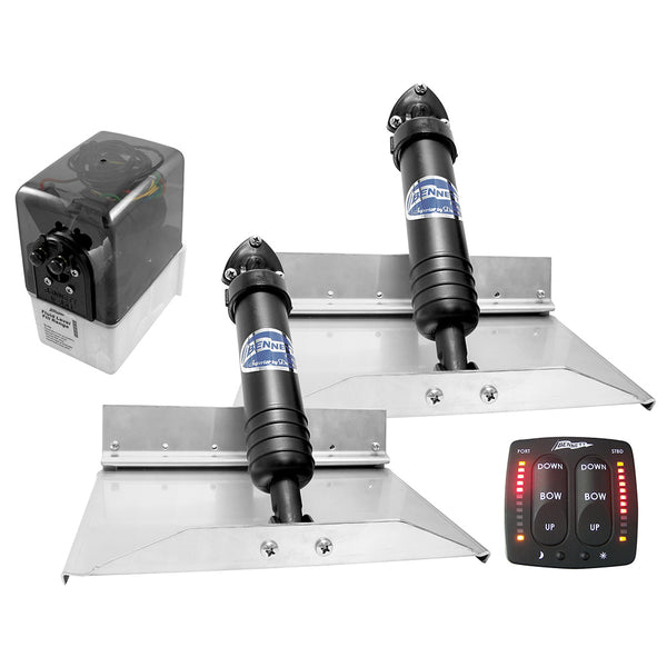 Bennett Trim Tab Kit 12" x 9" w/EIC Switch