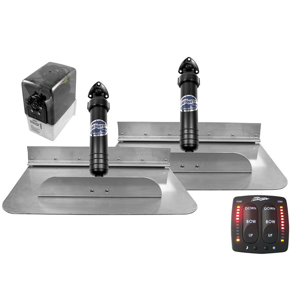 Bennett Trim Tab Kit 18" x 12" w/EIC Switch