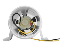 Attwood Turbo 3000 Series In-Line Blower - 12V - White