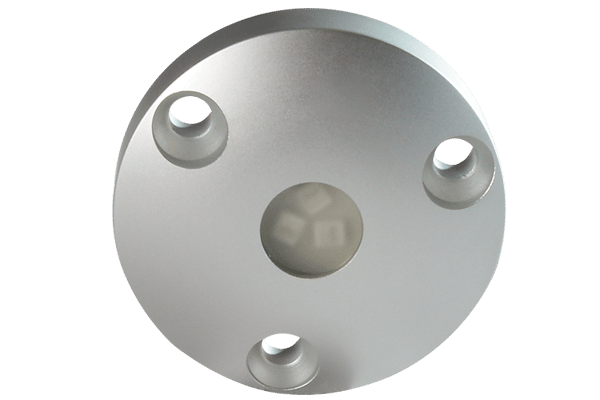 Lumitec High Intensity "Anywhere" Light - Brushed Housing - Blue Non-Dimming