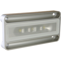 Lumitec Nevis2 - High Intensity Engine Room & Utility Light - Brushed Finish - 2-Color White/Red Dimming