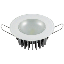 Lumitec Mirage - Flush Mount Down Light - Glass Finish/No Bezel - Warm White Dimming