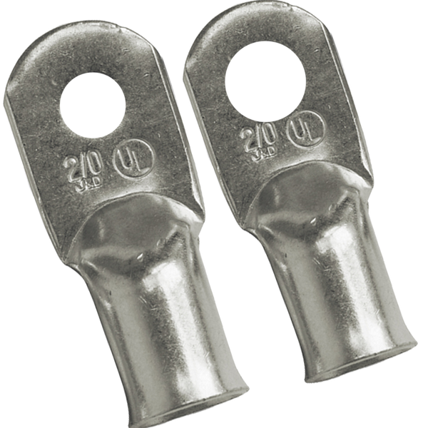 Ancor Heavy Duty Lugs - 4 Gauge Wire - 3/8" & 5/16" Post - Combo Pack