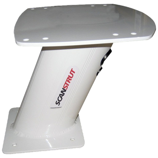 Scanstrut 10" PowerTower&reg; Aluminum - Aft Raked APT f/2/4kW Raymarine, Garmin & Navico BR24