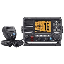 Icom M506 VHF Fixed Mount w/Rear Mic, AIS & NMEA 0183/2000&reg; - Black