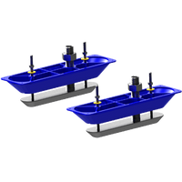 Navico StructureScanHD Sonar Stainless Steel Thru-Hull Transducer (Pair) w/Y-Cable