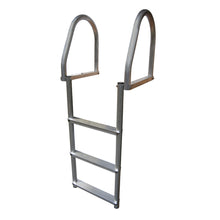 Dock Edge Aluminum 3-Step Eco Flip-Up Dock Ladder - Weld Free