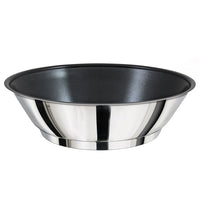 Magma Saute/Omelet Pan - Stainless Steel Exterior & Slate Black Ceramica Non-Stick Interior