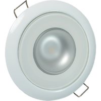 Lumitec Mirage Flush Mount Down Light Spectrum RGBW - White Housing