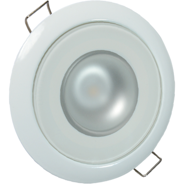 Lumitec Mirage Flush Mount Down Light Spectrum RGBW - White Housing