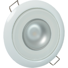 Lumitec Mirage Flush Mount Down Light Spectrum RGBW - White Housing
