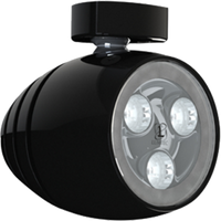 Lumitec Octane - LED Tower/Spreader Light - Black Housing - White Non-Dimming